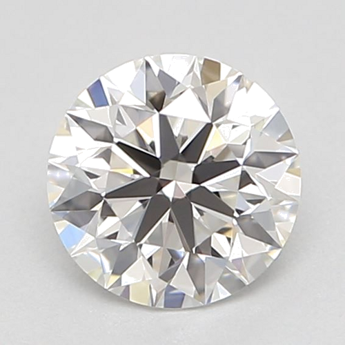0.43 carat F-VVS2 Excellent cut Natūralus Round Deimantas (1)