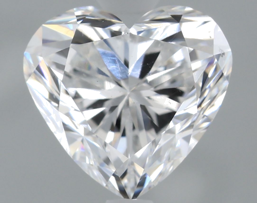1.0 carat D-SI1 Natūralus Heart Deimantas (1)