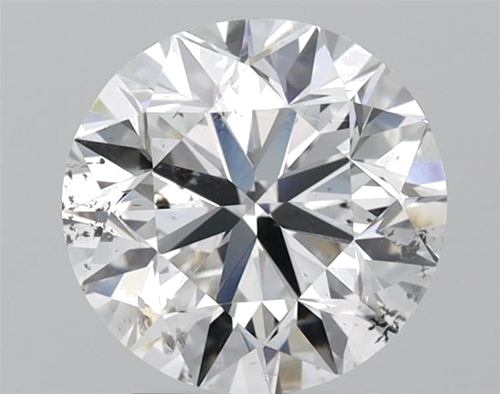 3.0 carat F-SI2 Very Good cut Natūralus Round Deimantas (1)