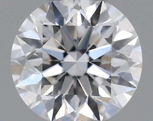 0.18 carat D-VVS2 Excellent cut Natūralus Round Deimantas (1)