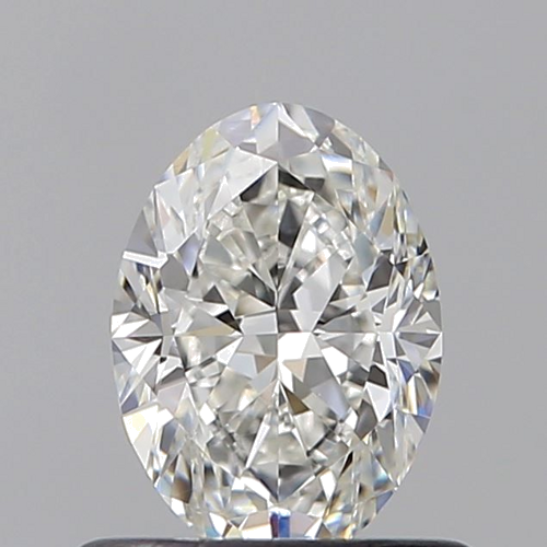 0.58 carat F-VS1 Natūralus Oval Deimantas (1)