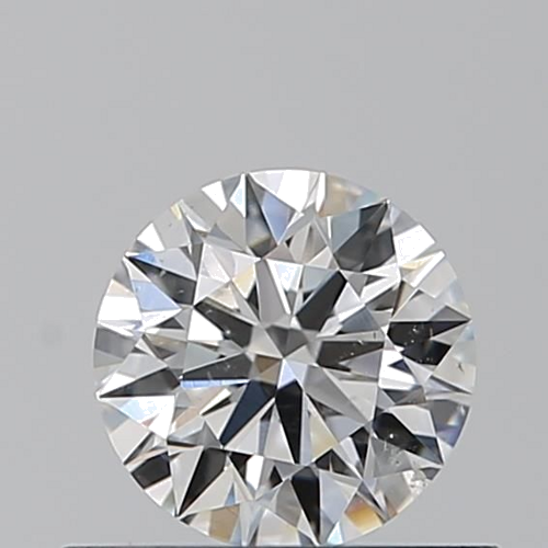 0.5 carat F-SI2 Excellent cut Natūralus Round Deimantas (1)