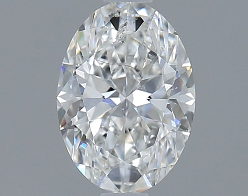 1.2 carat F-SI2 Natūralus Oval Deimantas (1)