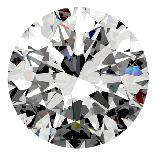 0.3 carat G-VS1 Very Good cut Natūralus Round Deimantas (1)