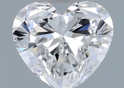 0.3 carat D-VS2 Natūralus Heart Deimantas (1)