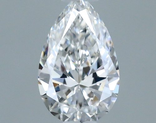 0.26 carat E-VVS2 Natūralus Pear Deimantas (1)