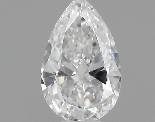 0.25 carat D-VS1 Natūralus Pear Deimantas (1)