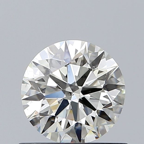 0.65 carat K-SI2 Excellent cut Natūralus Round Deimantas (1)