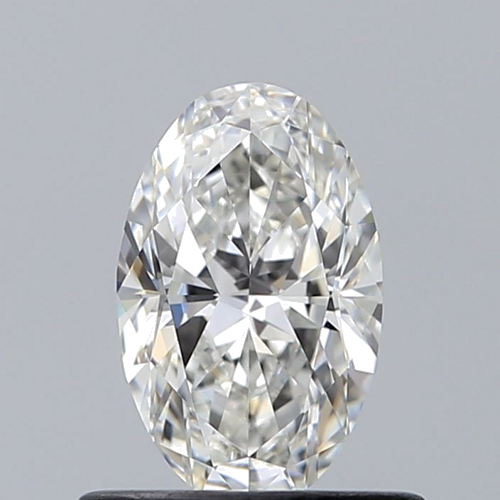0.6 carat G-VS1 Natūralus Oval Deimantas (1)