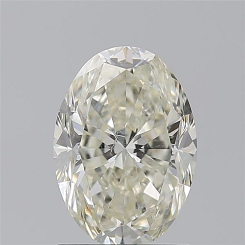 1.7 carat K-SI2 Natūralus Oval Deimantas (1)