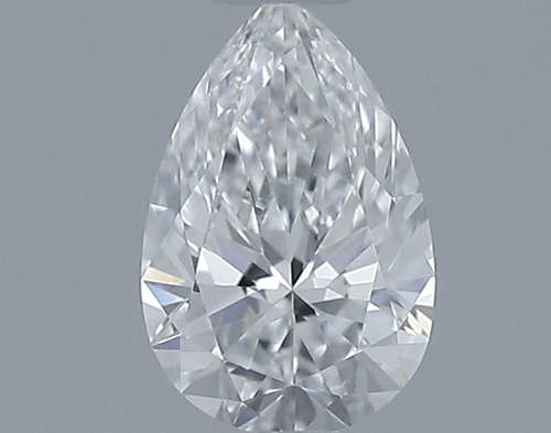 0.32 carat E-VVS2 Natūralus Pear Deimantas (1)