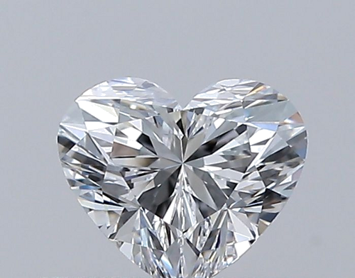 0.31 carat D-VVS2 Natūralus Heart Deimantas (1)