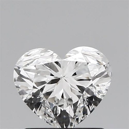 1.01 carat G-VVS2 Natūralus Heart Deimantas (1)