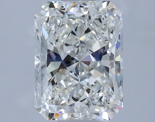0.58 carat F-IF Natūralus Radiant Deimantas (1)