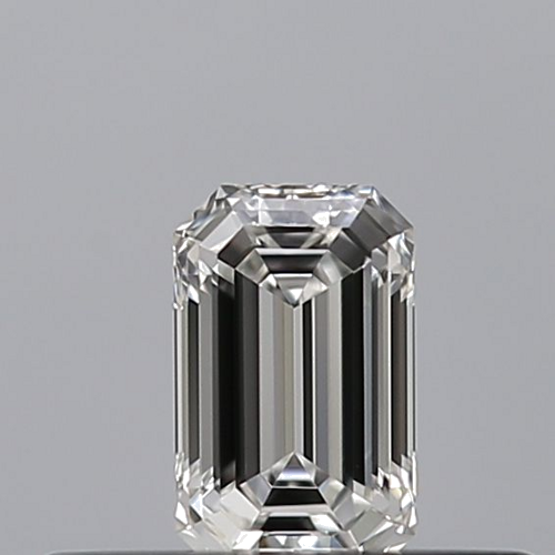 0.23 carat F-VVS1 Natūralus Emerald Deimantas (1)