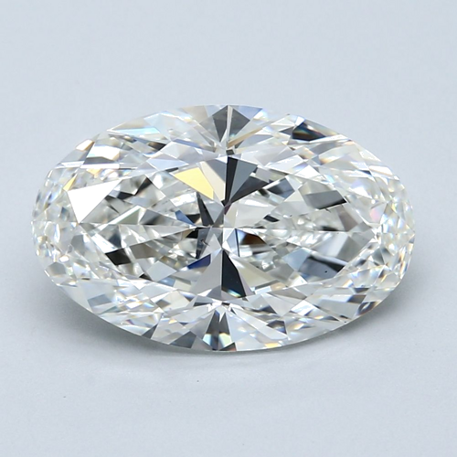 5.01 carat H-VS2 Natūralus Oval Deimantas (1)