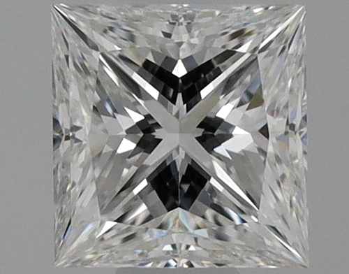 0.41 carat F-VVS1 Natūralus Princess Deimantas (1)