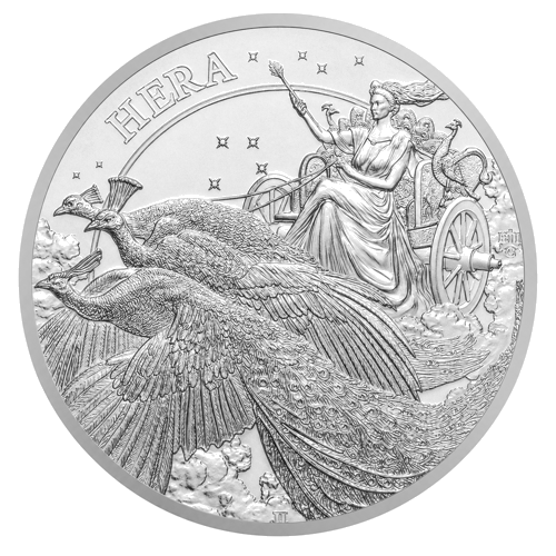 1 oz Гера 2022 Остров Святой Елены серебряная монета (1)