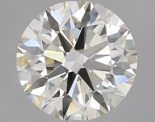 3.05 carat K-VS2 Excellent cut Natūralus Round Deimantas (1)