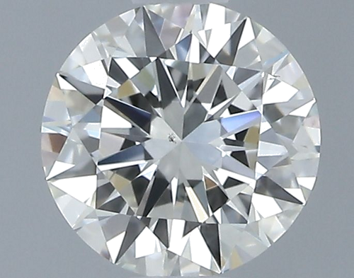 0.51 carat I-VS2 Excellent cut Natūralus Round Deimantas (1)