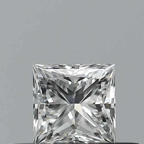 0.3 carat E-IF Natūralus Princess Deimantas (1)