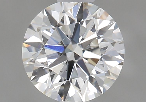 0.61 carat F-SI2 Excellent cut Natūralus Round Deimantas (1)