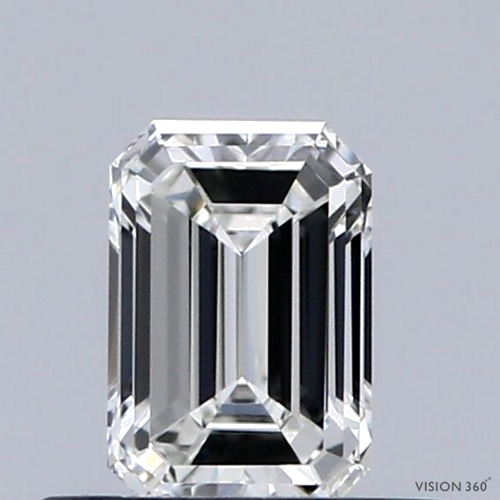 0.42 carat H-VVS1 Natūralus Emerald Deimantas (1)