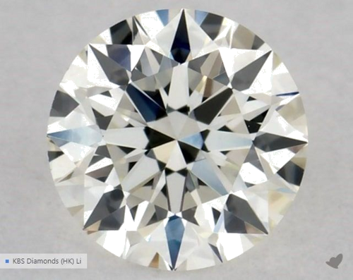0.3 carat J-VVS2 Excellent cut Natūralus Round Deimantas (1)