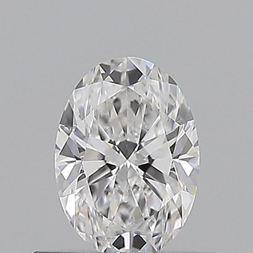 0.53 carat D-VVS2 Natūralus Oval Deimantas (1)