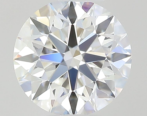 0.43 carat F-FL Excellent cut Natūralus Round Deimantas (1)