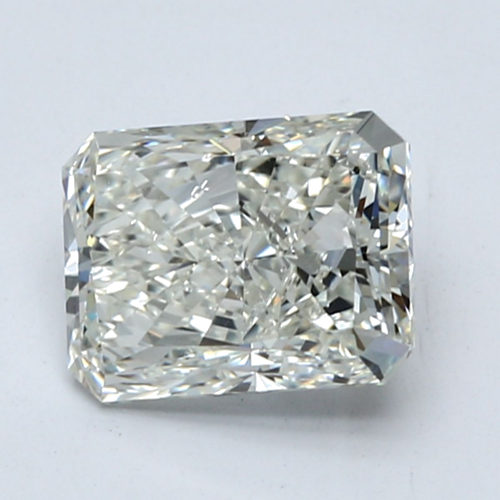 2.06 carat J-SI2 Natūralus Radiant Deimantas (1)