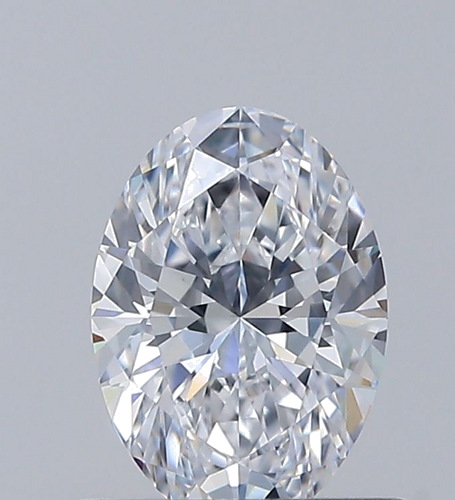 0.6 carat D-VS1 Natūralus Oval Deimantas (1)