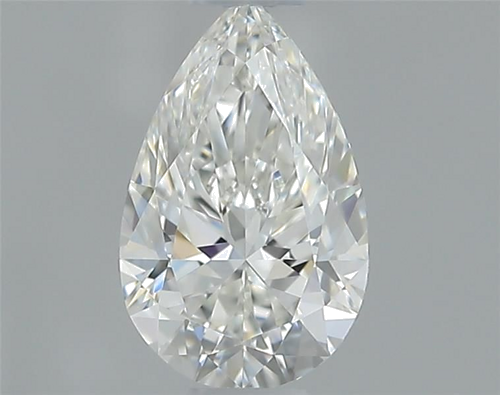 0.36 carat G-VVS2 Natūralus Pear Deimantas (1)