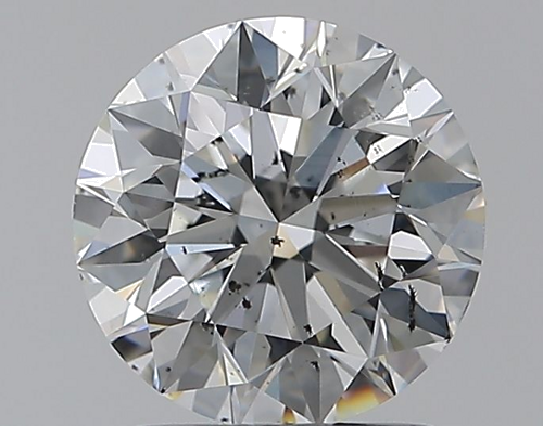 1.51 carat G-SI2 Excellent cut Natūralus Round Deimantas (1)