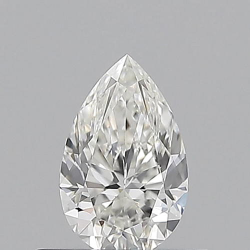 0.5 carat G-VVS1 Natūralus Pear Deimantas (1)