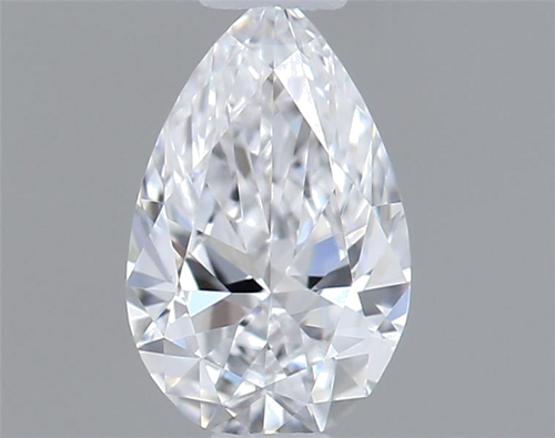 0.3 carat D-VS1 Natūralus Pear Deimantas (1)