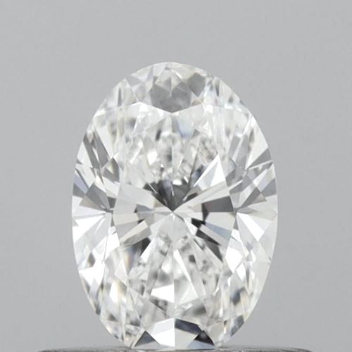 0.46 carat E-VVS1 Natūralus Oval Deimantas (1)