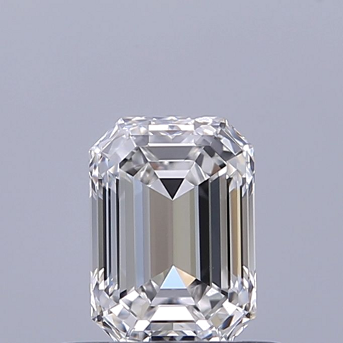 0.53 carat E-VVS1 Natūralus Emerald Deimantas (1)