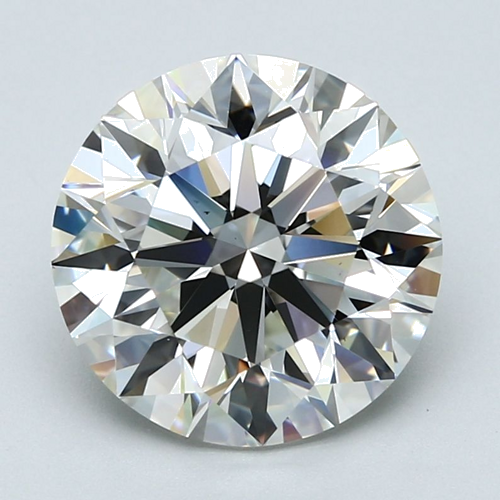 5.01 carat I-VS1 Excellent cut Natūralus Round Deimantas (1)