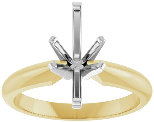 Sužadėtuvių Žiedas „Solitaire“ 14k yellow/white gold Marquise 11.5mm x 5.5mm (3)