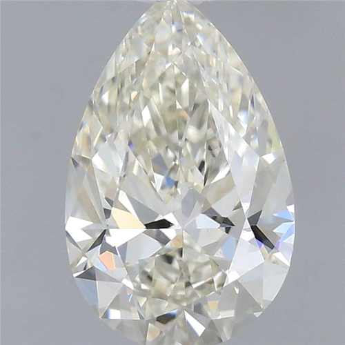 0.52 carat K-VS2 Natūralus Pear Deimantas (1)