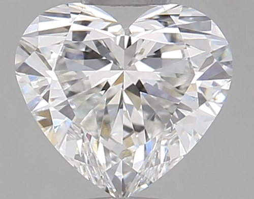 0.5 carat G-VVS1 Natūralus Heart Deimantas (1)