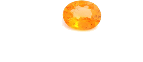 0.62 carat ORANGE Oval Garnet (1)
