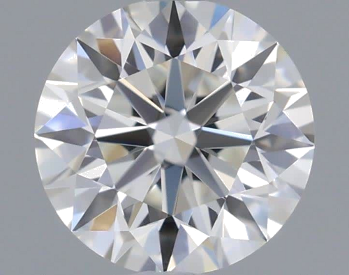 0.61 carat H-VVS1 Excellent cut Natūralus Round Deimantas (1)