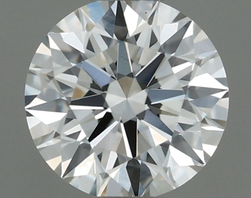 0.5 carat I-VVS2 Excellent cut Natūralus Round Deimantas (1)