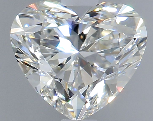 0.9 carat G-VS1 Natūralus Heart Deimantas (1)