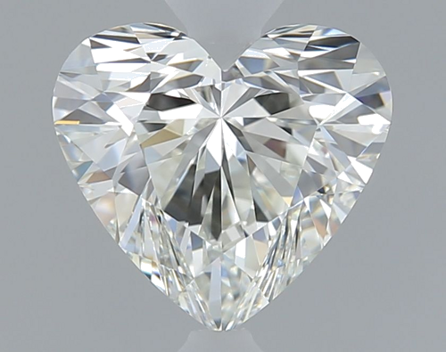 0.75 carat I-VVS1 Natūralus Heart Deimantas (1)