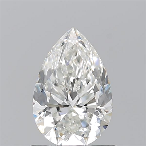 1.02 carat H-VS2 Natūralus Pear Deimantas (1)