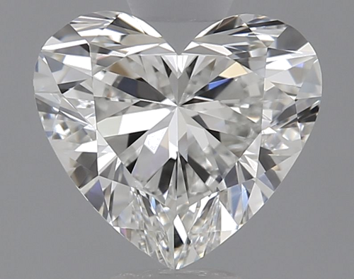 0.95 carat G-VVS2 Natūralus Heart Deimantas (1)
