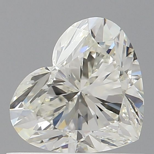 0.72 carat J-VVS1 Natūralus Heart Deimantas (1)